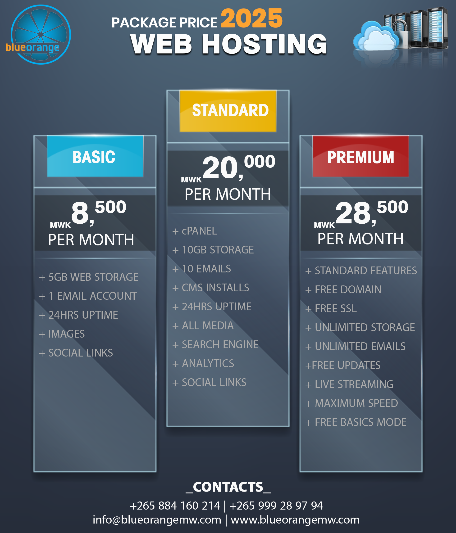 Web and Email Hosting