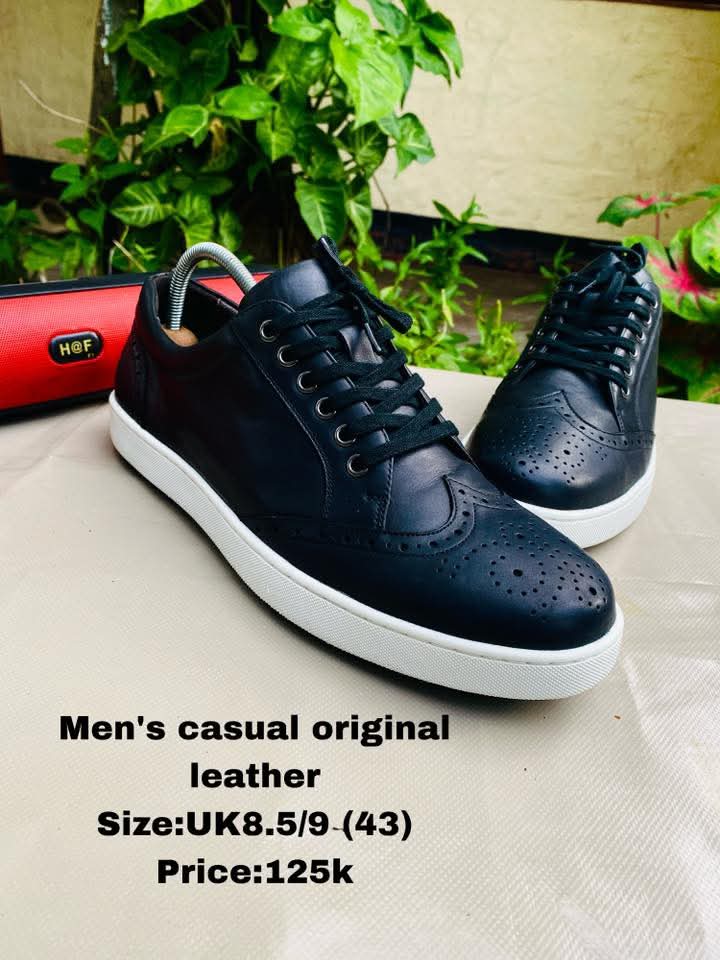Mens Casual Original Leather